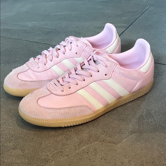 Adidas youth size 6 Pink Sambas in original box - Picture 4 of 15